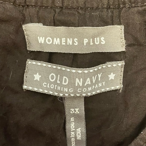 Brown knee length crinkle skirt - Picture 2 of 3